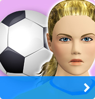 Facabookインスタントゲーム - 女子サッカー